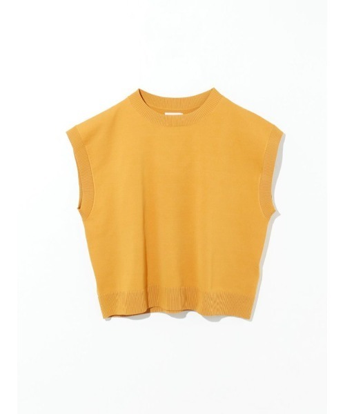 ブランド古着】メンズのニット/セーター（イエロー/黄色系・袖なし