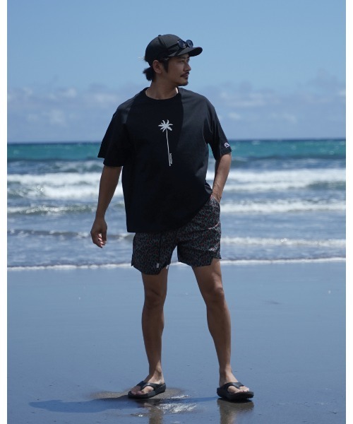 #Re:room（リルーム）の「パームツリーロゴプリントTシャツ（Tシャツ/カットソー・メンズ・ホワイト/ブラック・S-M）」の21枚目の写真