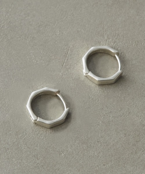 TEN.（テン）の「SILVER925 オクトピアス（ピアス（両耳用）・レディース・シルバー・FREE）」の5枚目の写真