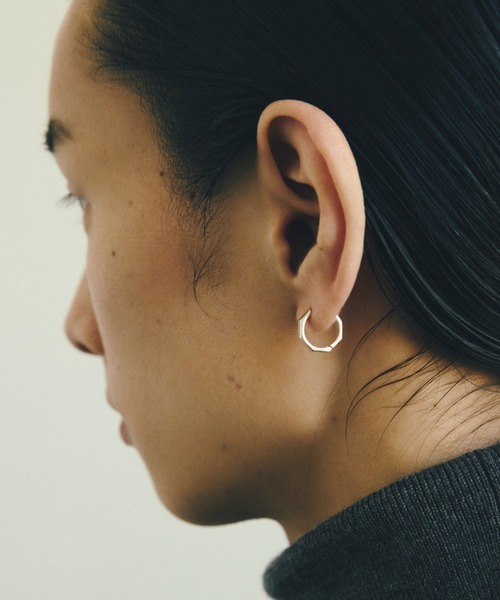 TEN.（テン）の「SILVER925 オクトピアス（ピアス（両耳用）・レディース・シルバー・FREE）」の4枚目の写真