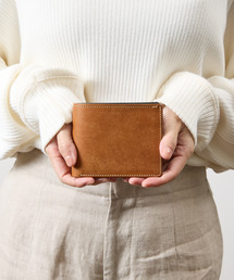 cramp | Cramp クランプ / プエブロレザー着脱式2つ折りウォレット【イタリアンヌバックレザー】/ Cr-601(財布)