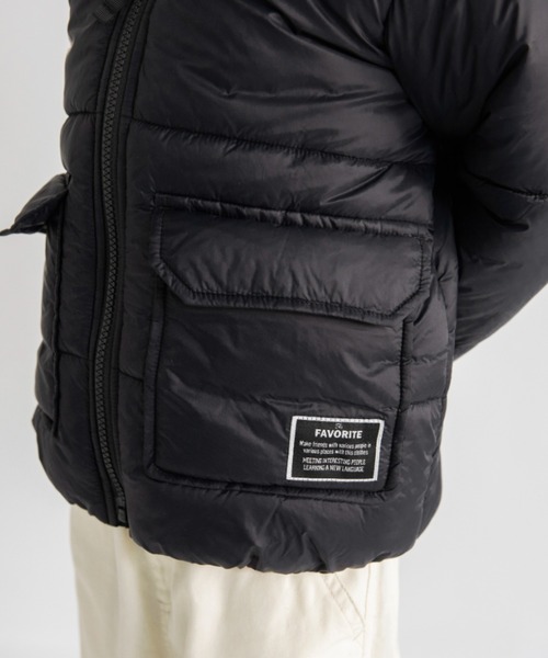 BRANSHES（ブランシェス）の「【マシンウォッシャブル】ジップアップアウター（ブルゾン・キッズ・オレンジ/グリーン/グレイッシュベージュ/ブラック・90cm/110cm/100cm/120cm/130cm/140cm/150cm）」の6枚目の写真