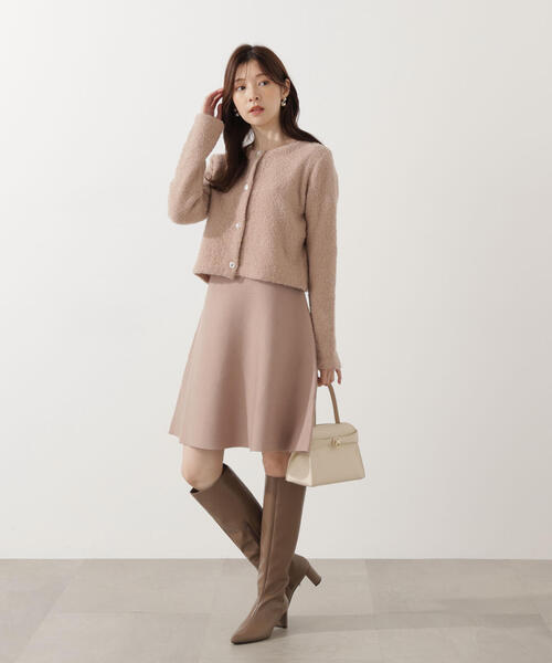 PROPORTION BODY DRESSING（プロポーションボディドレッシング）の「＜Ｅ＞ブークレカーデ / 1215277003（ニット/セーター・レディース・ベージュ/ネイビー/ピンク・FREE）」の8枚目の写真