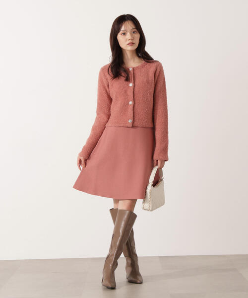 PROPORTION BODY DRESSING（プロポーションボディドレッシング）の「＜Ｅ＞ブークレカーデ / 1215277003（ニット/セーター・レディース・ベージュ/ネイビー/ピンク・FREE）」の18枚目の写真