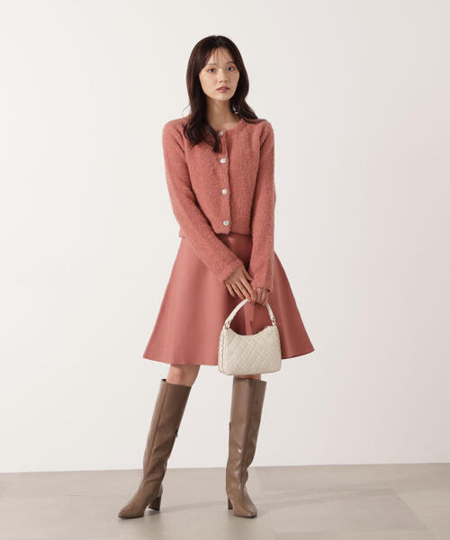 PROPORTION BODY DRESSING（プロポーションボディドレッシング）の「＜Ｅ＞ブークレカーデ / 1215277003（ニット/セーター・レディース・ベージュ/ネイビー/ピンク・FREE）」の20枚目の写真