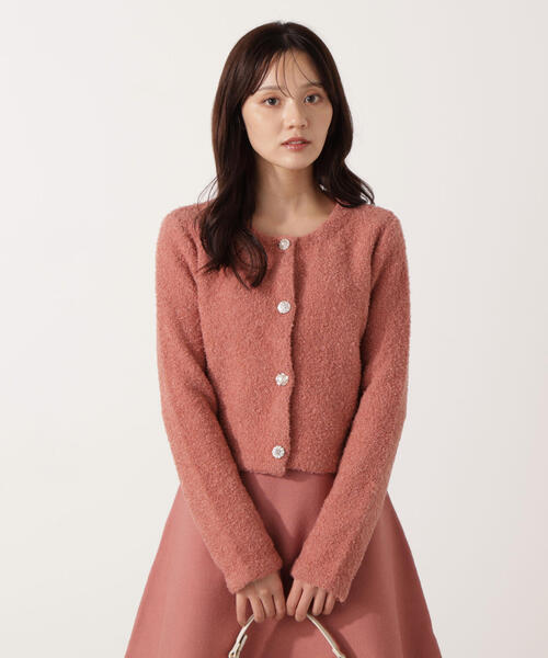 PROPORTION BODY DRESSING（プロポーションボディドレッシング）の「＜Ｅ＞ブークレカーデ / 1215277003（ニット/セーター・レディース・ベージュ/ネイビー/ピンク・FREE）」の22枚目の写真