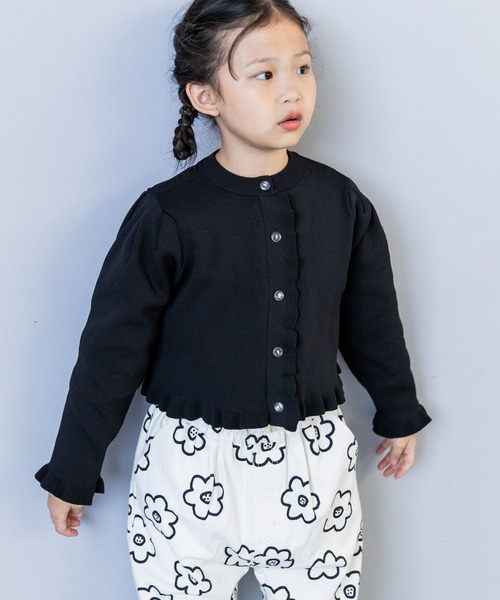 LOWRYS FARM（ローリーズファーム）の「プリプリニットカーディガン　 583717（カーディガン/ボレロ・キッズ・ブラック/レッド/グリーン系その他・130cm/120cm/140cm/110cm/150cm）」の20枚目の写真