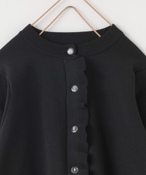 LOWRYS FARM（ローリーズファーム）の「プリプリニットカーディガン　 583717（カーディガン/ボレロ・キッズ・ブラック/レッド/グリーン系その他・130cm/120cm/140cm/110cm/150cm）」の16枚目の写真