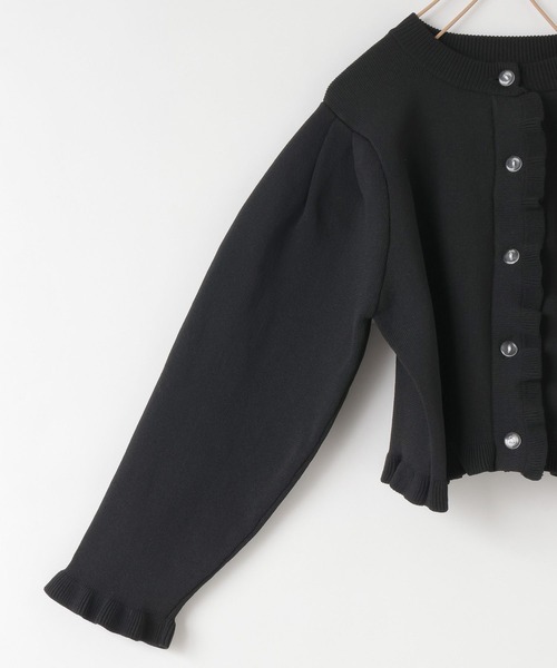 LOWRYS FARM（ローリーズファーム）の「プリプリニットカーディガン　 583717（カーディガン/ボレロ・キッズ・ブラック/レッド/グリーン系その他・130cm/120cm/140cm/110cm/150cm）」の6枚目の写真