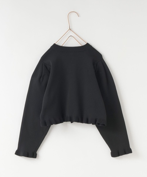 LOWRYS FARM（ローリーズファーム）の「プリプリニットカーディガン　 583717（カーディガン/ボレロ・キッズ・ブラック/レッド/グリーン系その他・130cm/120cm/140cm/110cm/150cm）」の8枚目の写真