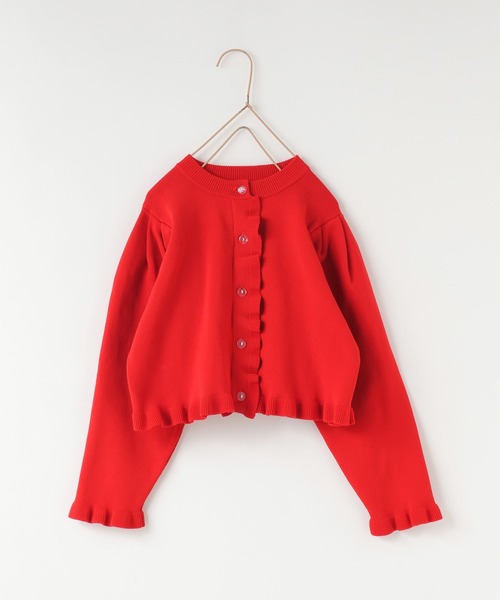 LOWRYS FARM（ローリーズファーム）の「プリプリニットカーディガン　 583717（カーディガン/ボレロ・キッズ・ブラック/レッド/グリーン系その他・130cm/120cm/140cm/110cm/150cm）」の10枚目の写真