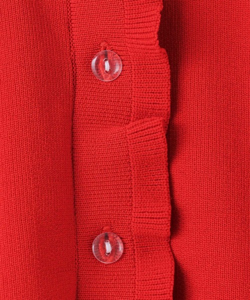 LOWRYS FARM（ローリーズファーム）の「プリプリニットカーディガン　 583717（カーディガン/ボレロ・キッズ・ブラック/レッド/グリーン系その他・130cm/120cm/140cm/110cm/150cm）」の11枚目の写真