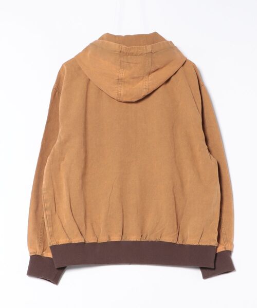 ８(eight)（エイト）の「ダックデニムジップパーカー（ブルゾン・メンズ・ブラウン系その他/グレー系その他/ブラック・MEDIUM/LARGE）」の4枚目の写真