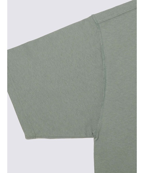 VANS(バンズ)の「VANS PREMIUM Tシャツ / Premium Standards SS Tshirt LX VN000GBYE8A1(Tシャツ/カットソー・メンズ・セージグリーン・SMALL/X-LARGE)」の8枚目の写真
