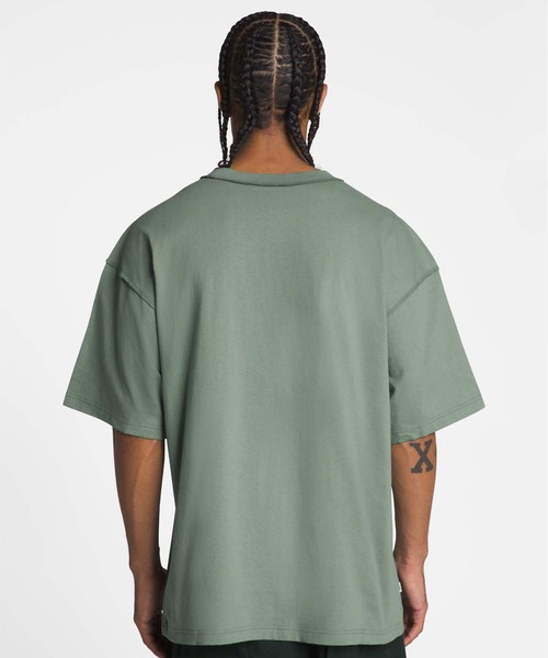 VANS(バンズ)の「VANS PREMIUM Tシャツ / Premium Standards SS Tshirt LX VN000GBYE8A1(Tシャツ/カットソー・メンズ・セージグリーン・SMALL/X-LARGE)」の3枚目の写真