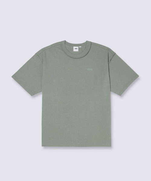 VANS(バンズ)の「VANS PREMIUM Tシャツ / Premium Standards SS Tshirt LX VN000GBYE8A1(Tシャツ/カットソー・メンズ・セージグリーン・SMALL/X-LARGE)」の6枚目の写真
