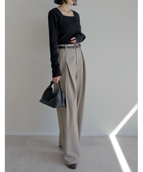 新色追加][2025AW COLLECTION][低身長/高身長サイズ有]ストレッチ