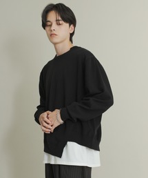 SENSE OF PLACE by URBAN RESEARCH | アシメクルーネックニット(ニット/セーター)