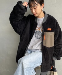 UNIVERSAL OVERALL | [UNIVERSAL OVERALL/ユニバーサルオーバーオール] 別注 ボアフリース ボンバージャケット(ブルゾン)