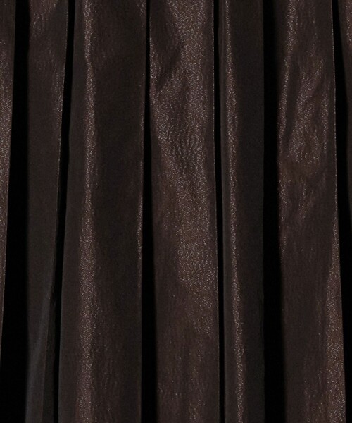 UNITED ARROWS（ユナイテッドアローズ）の「タフタ プリーツ ラメ スカート（スカート・レディース・ダークブラウン/ブラック・38/36）」の18枚目の写真