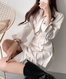 YUGA_YGMC Cache-coeur shirt dress
