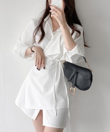 YUGA_YGMC Cache-coeur shirt dress
