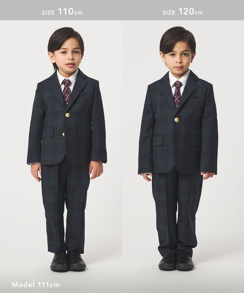 TRW ブラックウォッチ パンツ / キッズ 110cm-130cm（スーツパンツ