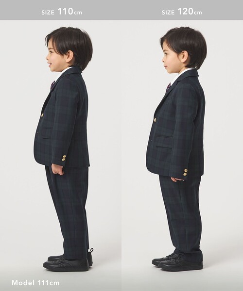 TRW ブラックウォッチ パンツ / キッズ 110cm-130cm（スーツパンツ