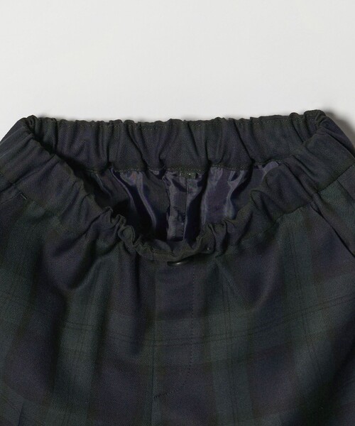 green label relaxing（グリーンレーベルリラクシング）の「TRW ブラックウォッチ パンツ / キッズ 110cm-130cm（スーツパンツ・キッズ・ダークグリーン・130cm/120cm/110cm）」の11枚目の写真