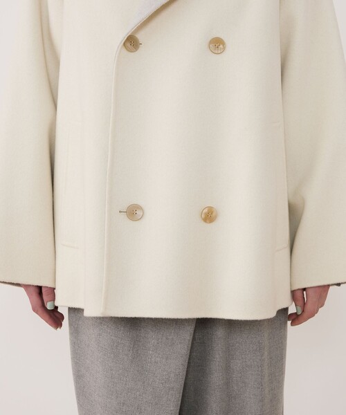 たき　GALERIE VIE ベージュ ノーカラートレンチコート たき GALERIE VIE ベージュ ノーカラートレンチコート たき GALERIE