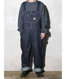 PENNEYS（ぺニーズ）の「【PENNEY'S 】 10oz DENIM 50'S OVERALL RIGID/オーガニックデニム/オーバーオー【WEB限定】（サロペット/オーバーオール・メンズ）」