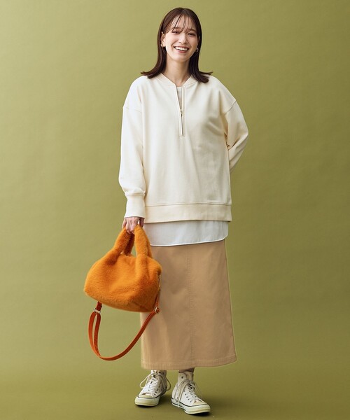 セール】ハーフジップスウェット（スウェット）｜ANY（エニィ）の