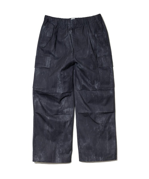 Revo.（レボ）の「Revo./レヴォ　フェードダイプリント ミリタリーカーゴパンツ（カーゴパンツ・メンズ・カーキ/ブラック/アイボリー・LARGE/MEDIUM）」の3枚目の写真