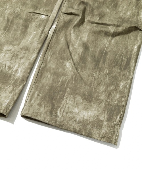 Revo.（レボ）の「Revo./レヴォ　フェードダイプリント ミリタリーカーゴパンツ（カーゴパンツ・メンズ・カーキ/ブラック/アイボリー・LARGE/MEDIUM）」の10枚目の写真