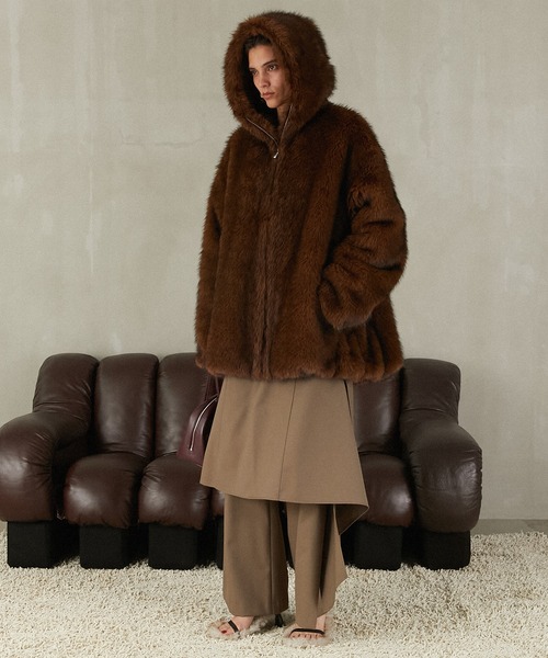 PRANK PROJECTファージップブルゾン/ Fur Zip Blouson PRANK PROJECT ジャケット ブルゾン ファージップブルゾン / Fur