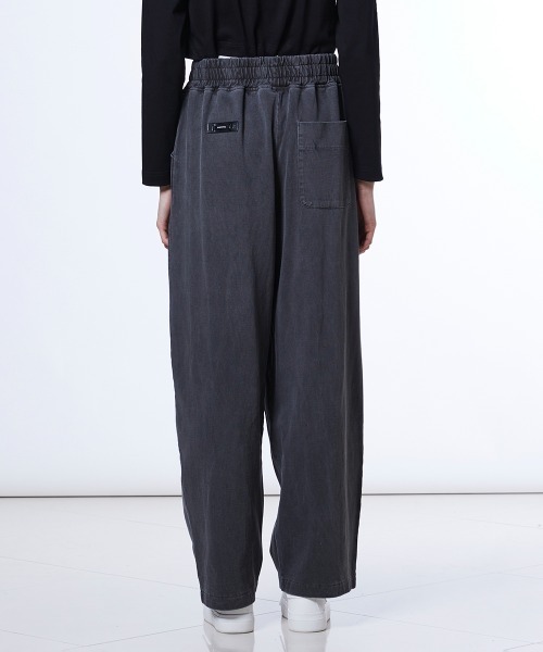 DOUBLE STANDARD CLOTHING（ダブルスタンダードクロージング）の「天竺イージーワイドパンツ（その他パンツ・レディース・グレー・36/38）」の5枚目の写真