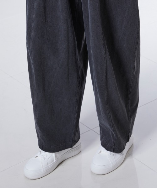 DOUBLE STANDARD CLOTHING（ダブルスタンダードクロージング）の「天竺イージーワイドパンツ（その他パンツ・レディース・グレー・36/38）」の13枚目の写真