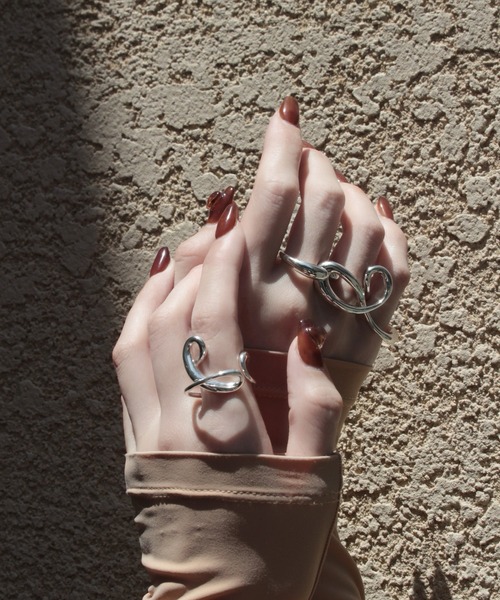 Soierie(ソワリー)の「ストリーム コネクト リング / Stream connect ring(リング・レディース・シルバー/ゴールド・FREE)」の16枚目の写真