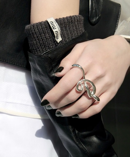 Soierie(ソワリー)の「ストリーム コネクト リング / Stream connect ring(リング・レディース・シルバー/ゴールド・FREE)」の8枚目の写真