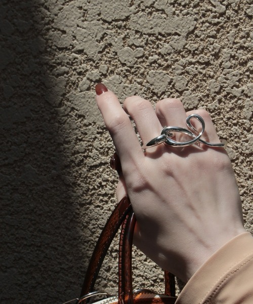 Soierie(ソワリー)の「ストリーム コネクト リング / Stream connect ring(リング・レディース・シルバー/ゴールド・FREE)」の12枚目の写真