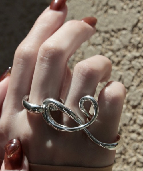 Soierie(ソワリー)の「ストリーム コネクト リング / Stream connect ring(リング・レディース・シルバー/ゴールド・FREE)」の11枚目の写真
