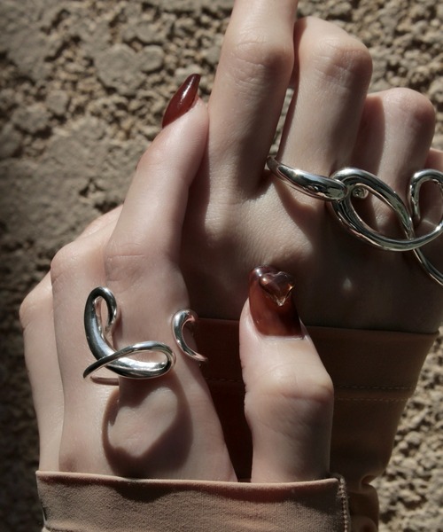 Soierie(ソワリー)の「ストリーム コネクト リング / Stream connect ring(リング・レディース・シルバー/ゴールド・FREE)」の15枚目の写真