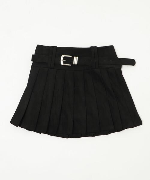 dispark（ディスパーク）の「DISPARK/ダブルループプリーツミニスカパン（スカート・レディース・ブラック/ブラウン・FREE）」の13枚目の写真
