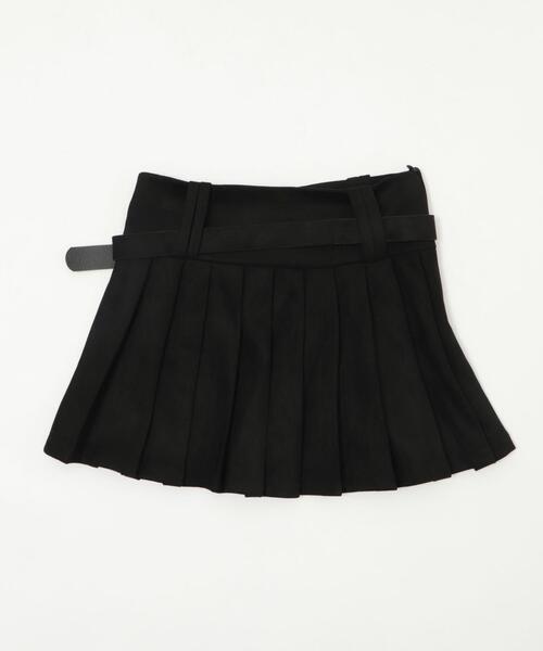 dispark（ディスパーク）の「DISPARK/ダブルループプリーツミニスカパン（スカート・レディース・ブラック/ブラウン・FREE）」の15枚目の写真