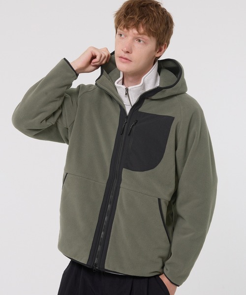 セール】【WEB限定セール】両面マイクロフリースマウンテンパーカー