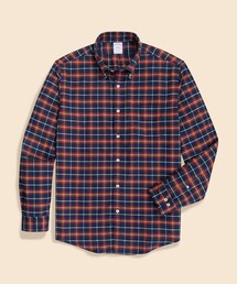 フランネル タータンチェック カジュアルシャツ Regular Fit