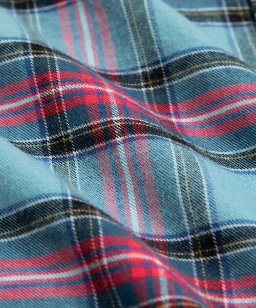 BROOKS BROTHERS(ブルックスブラザーズ)の「フランネル タータンチェック カジュアルシャツ Regular Fit(シャツ/ブラウス・メンズ・ネイビー/パープル/ブラウン/グリーン/ブルー/カーキ・SMALL/MEDIUM/LARGE/X-SMALL/X-LARGE)」の10枚目の写真