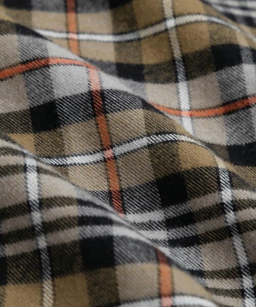 BROOKS BROTHERS(ブルックスブラザーズ)の「フランネル タータンチェック カジュアルシャツ Regular Fit(シャツ/ブラウス・メンズ・ネイビー/パープル/ブラウン/グリーン/ブルー/カーキ・SMALL/MEDIUM/LARGE/X-SMALL/X-LARGE)」の12枚目の写真