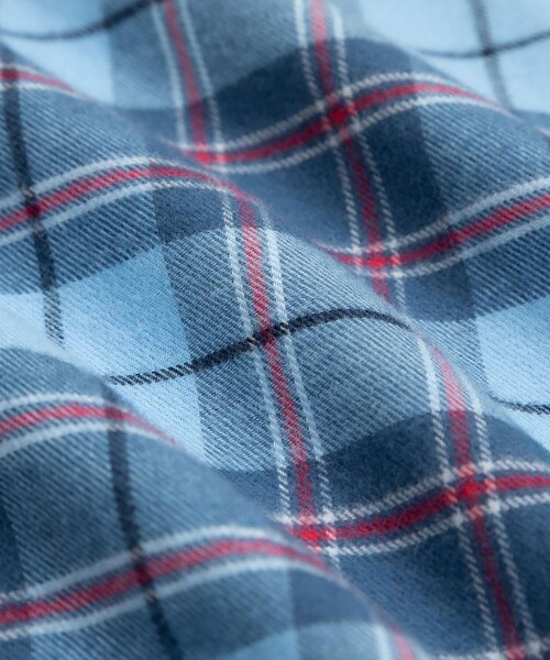 BROOKS BROTHERS(ブルックスブラザーズ)の「フランネル タータンチェック カジュアルシャツ Regular Fit(シャツ/ブラウス・メンズ・ネイビー/パープル/ブラウン/グリーン/ブルー/カーキ・SMALL/MEDIUM/LARGE/X-SMALL/X-LARGE)」の14枚目の写真