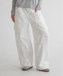 Max J（マックスジェイ）の「【Max J】ワイドルーズ シルエット カーゴパンツ（カーゴパンツ）」